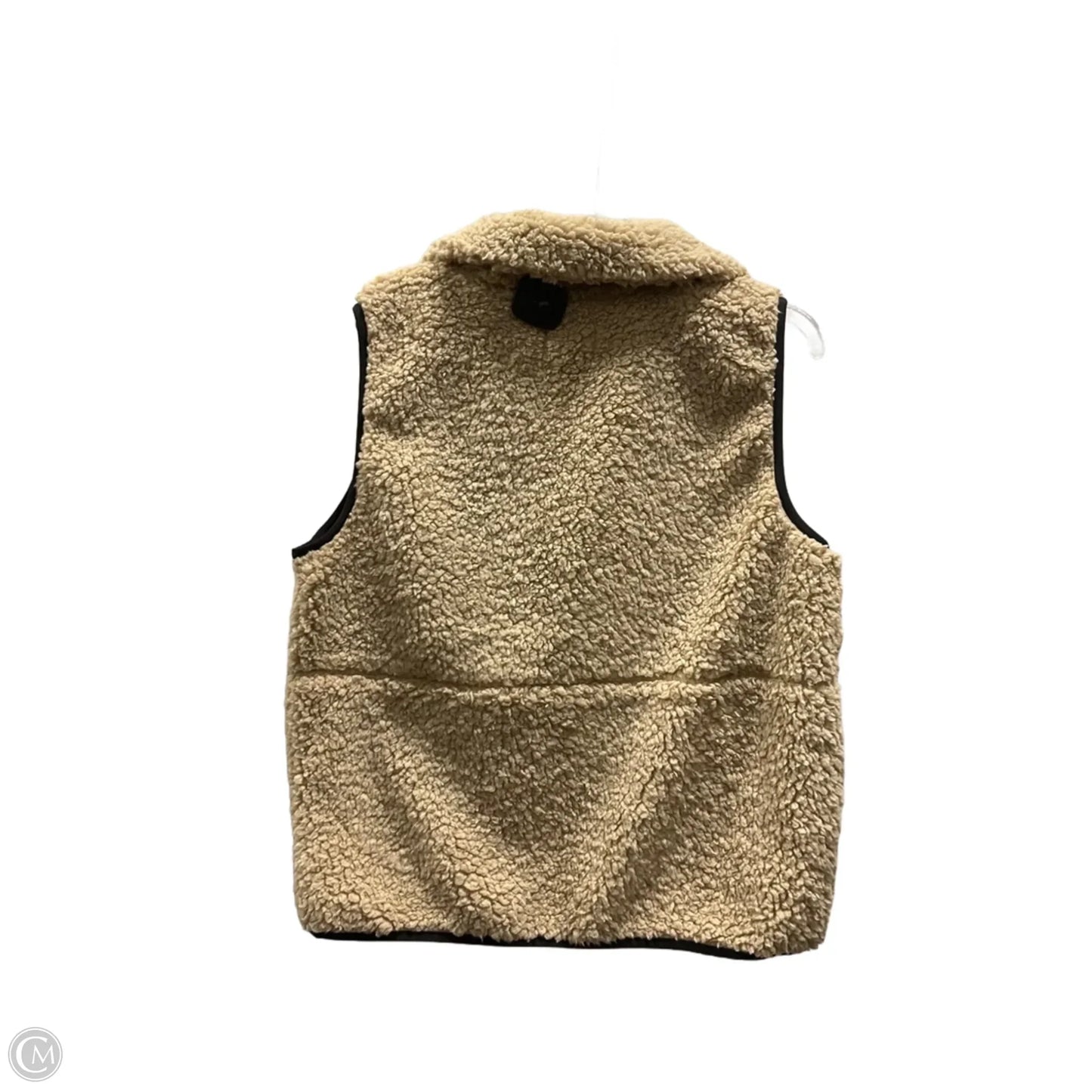 Vest Faux Fur & Sherpa By Lou And Grey In Tan, Size: M