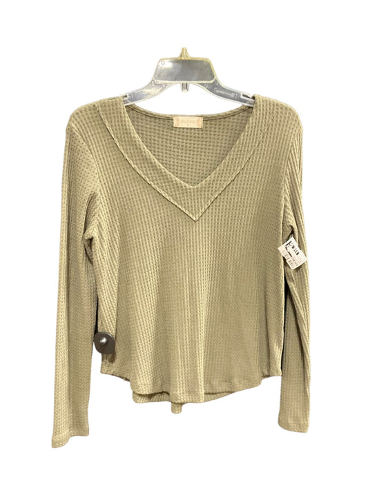 Green Top Long Sleeve Basic Altard State, Size Xs