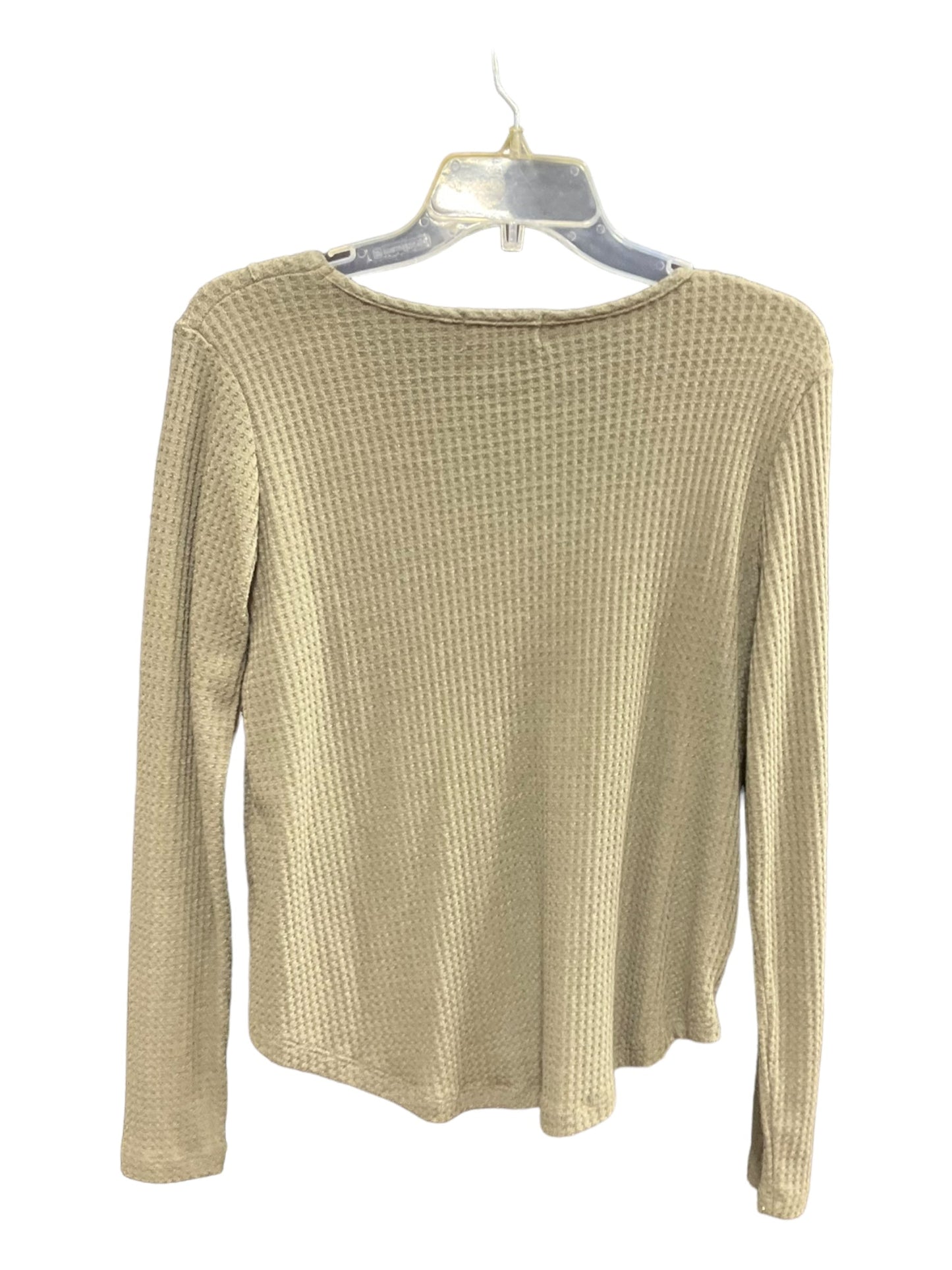 Green Top Long Sleeve Basic Altard State, Size Xs