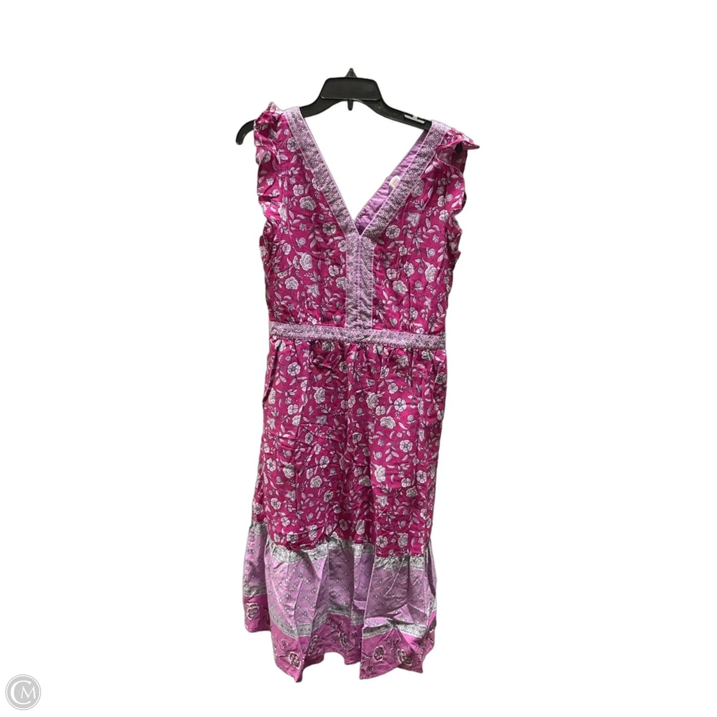 Dress Casual Maxi By Loft In Purple, Size: L