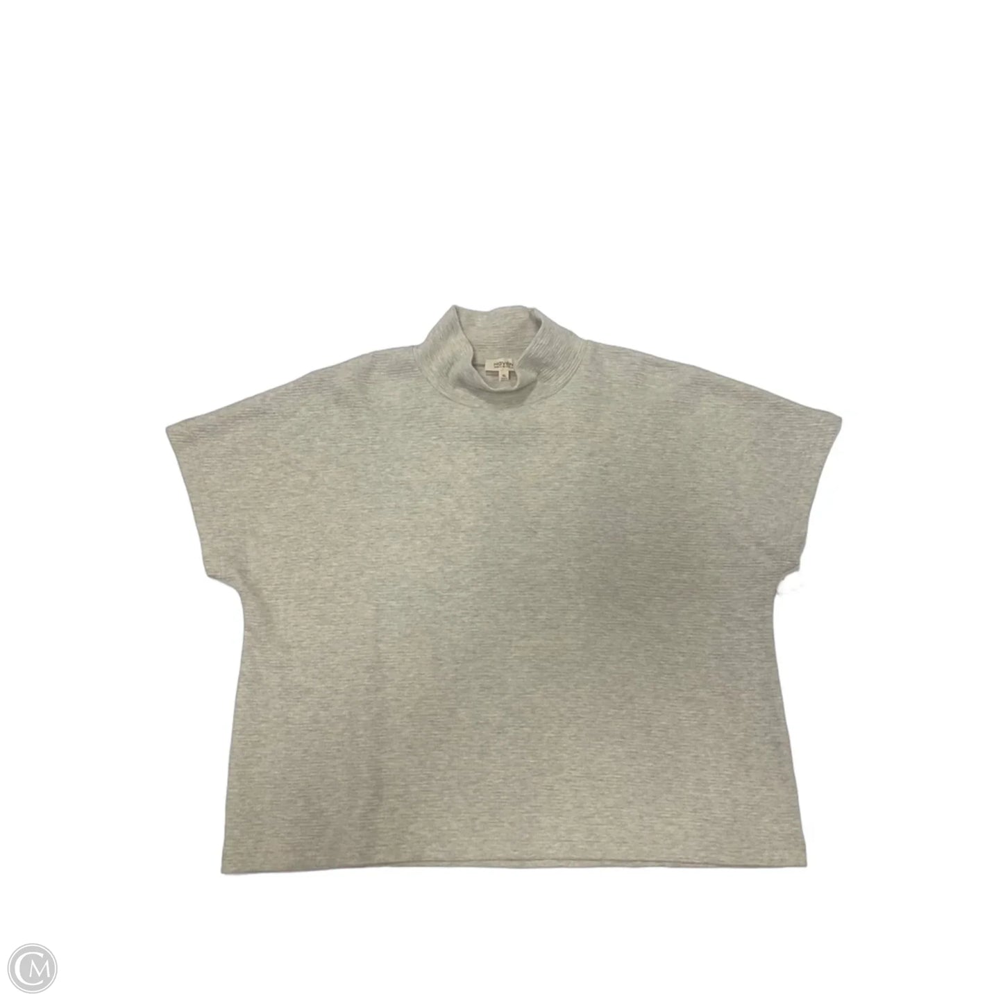 Top Short Sleeve By Haven In Beige, Size: Xl