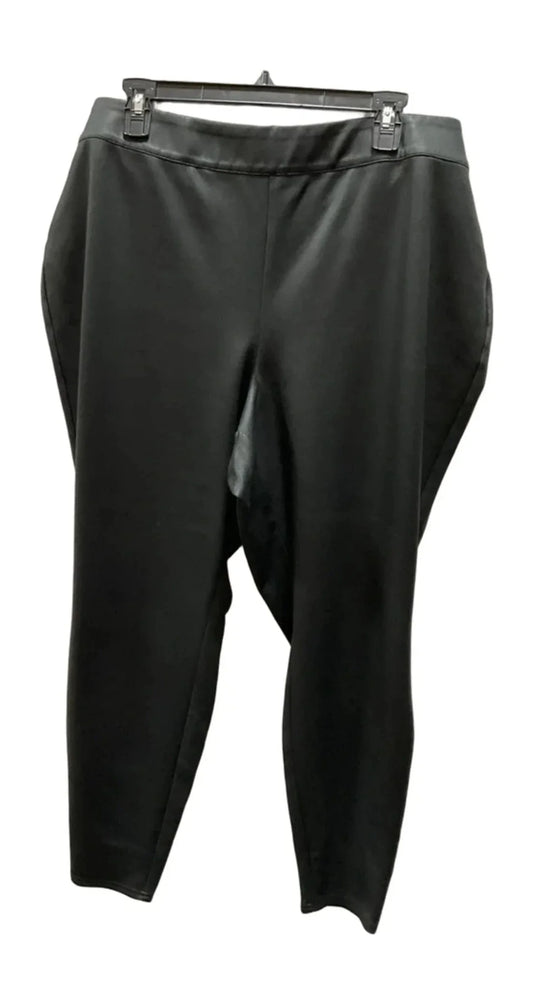 Pants Leggings By Lane Bryant In Black, Size: 3x