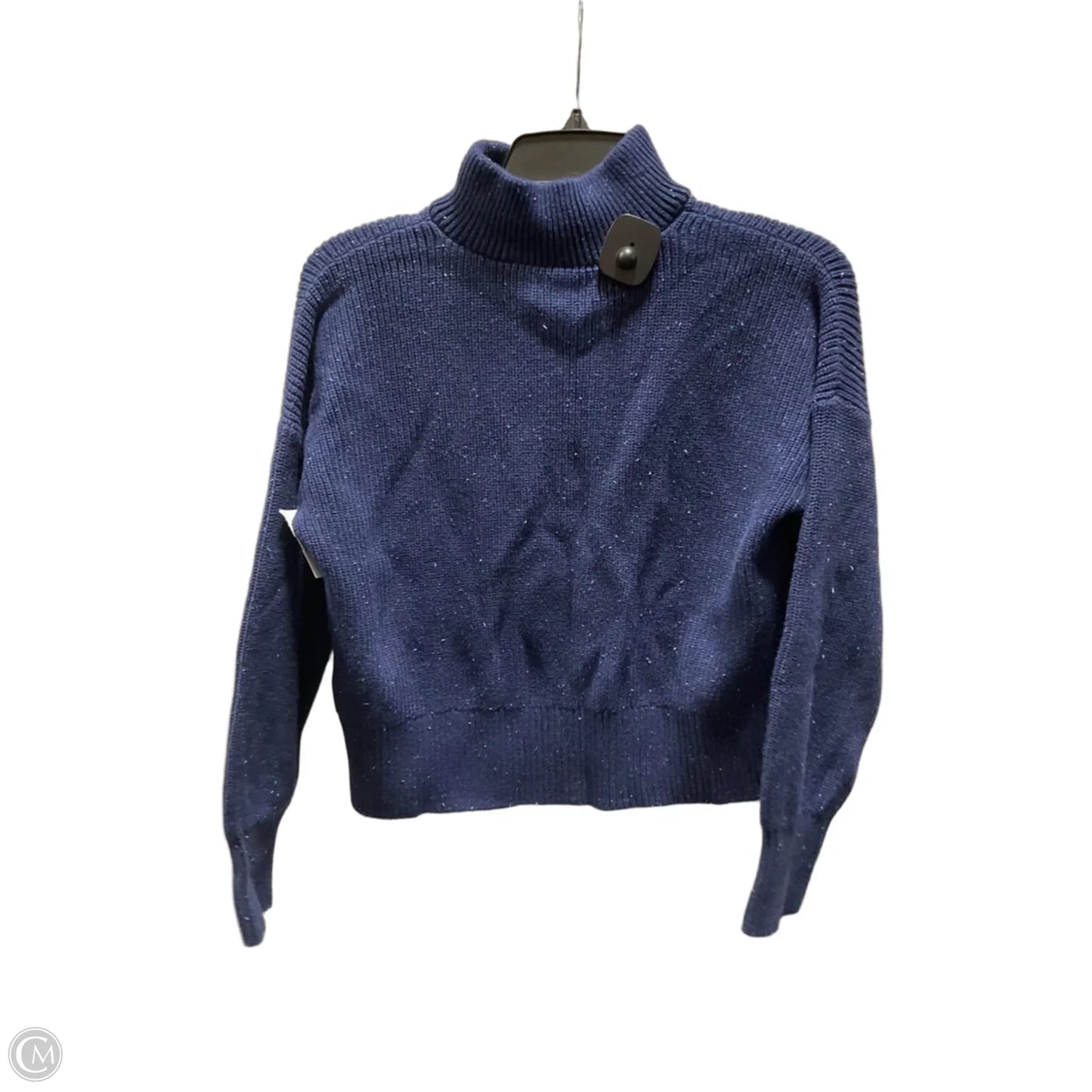 Top Long Sleeve By Lands End In Navy, Size: Xs