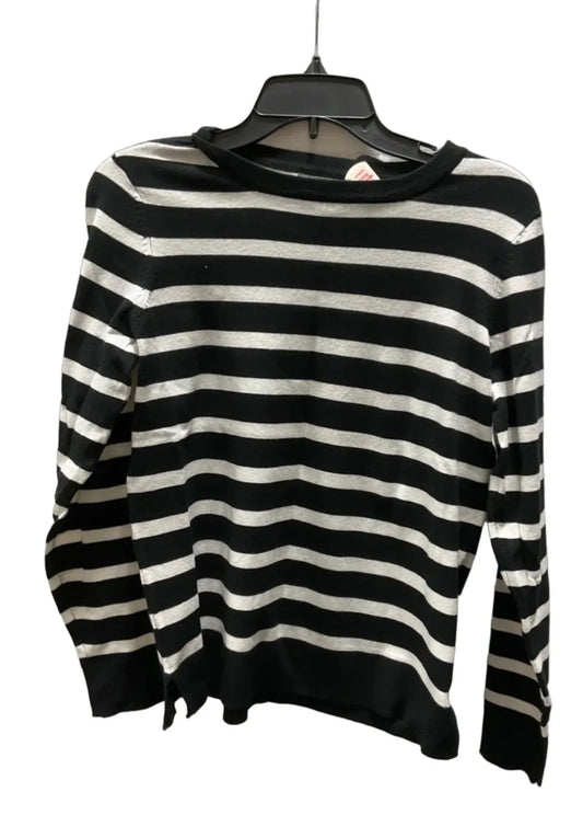Top Long Sleeve By Style And Company In Striped Pattern, Size: S