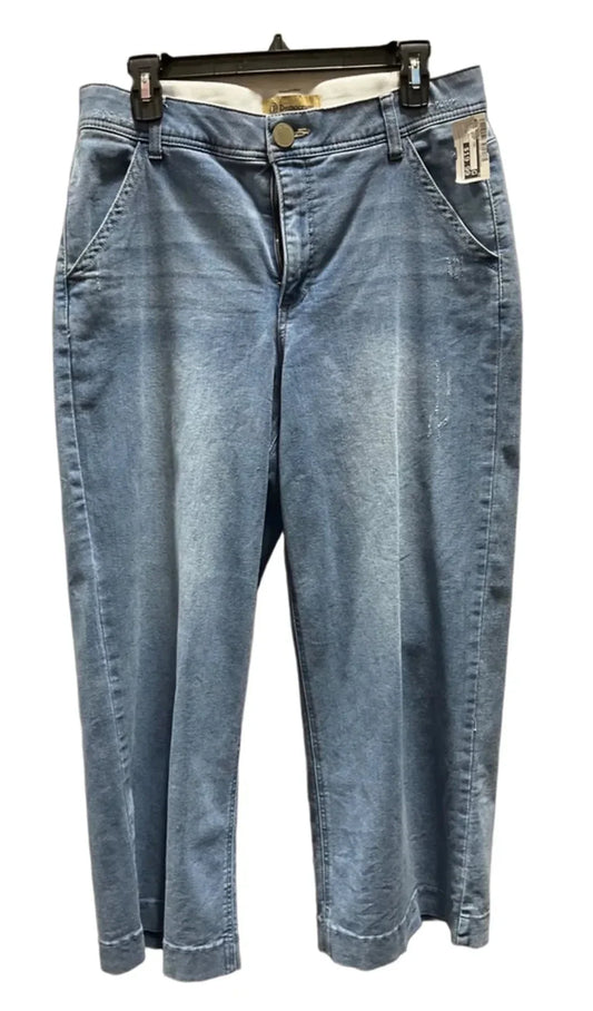 Jeans Wide Leg By Democracy In Blue Denim, Size: 12
