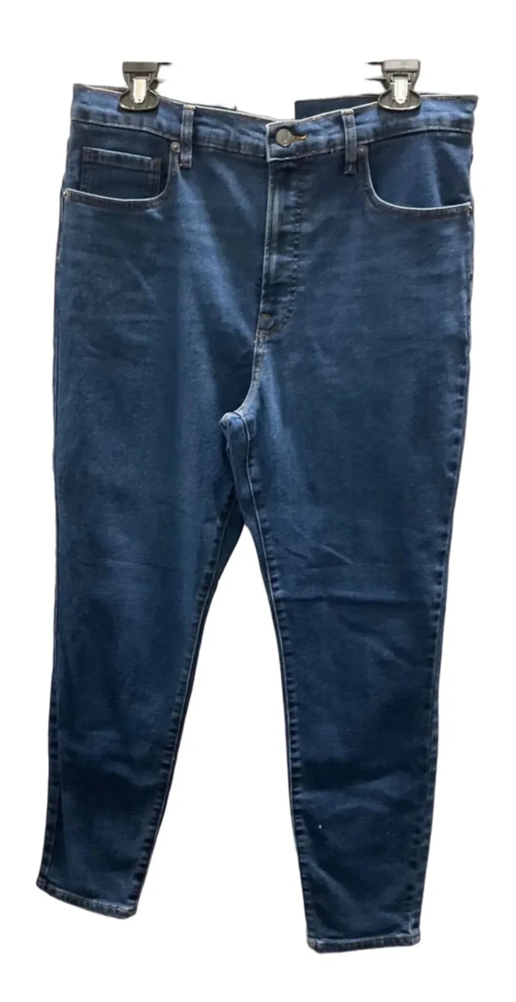 Jeans Skinny By Everlane In Blue Denim, Size: 14