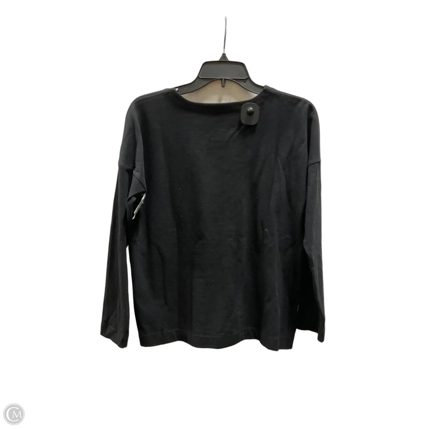 Top 3/4 Sleeve By Talbots In Black, Size: S