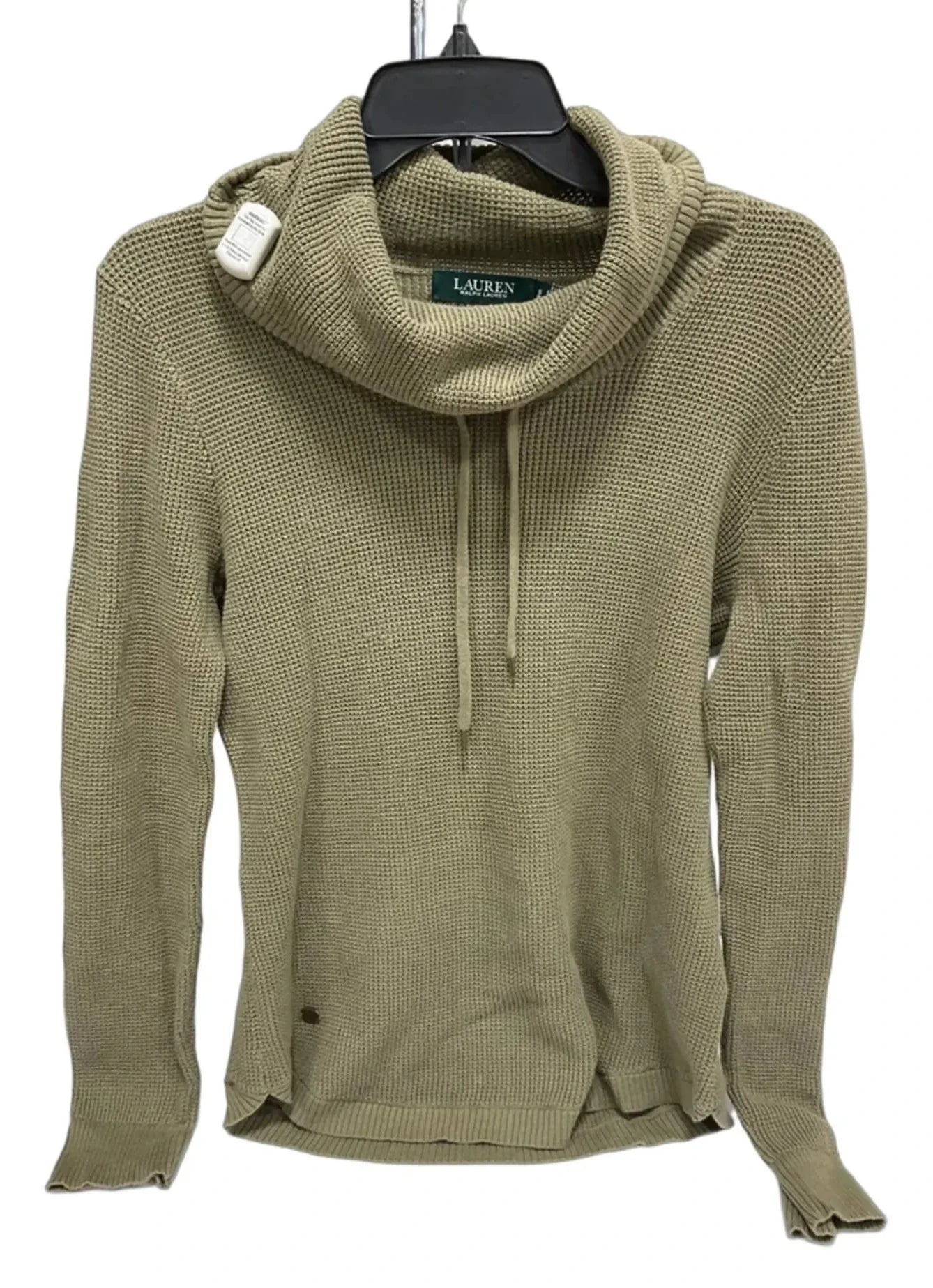 Top Long Sleeve By Lauren By Ralph Lauren In Green, Size: S