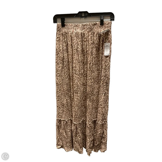 Skirt Maxi By Olive And Oak In Leopard Print, Size: S