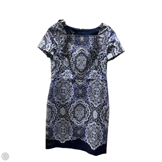 Dress Casual Short By Talbots In Blue & White, Size: 8p