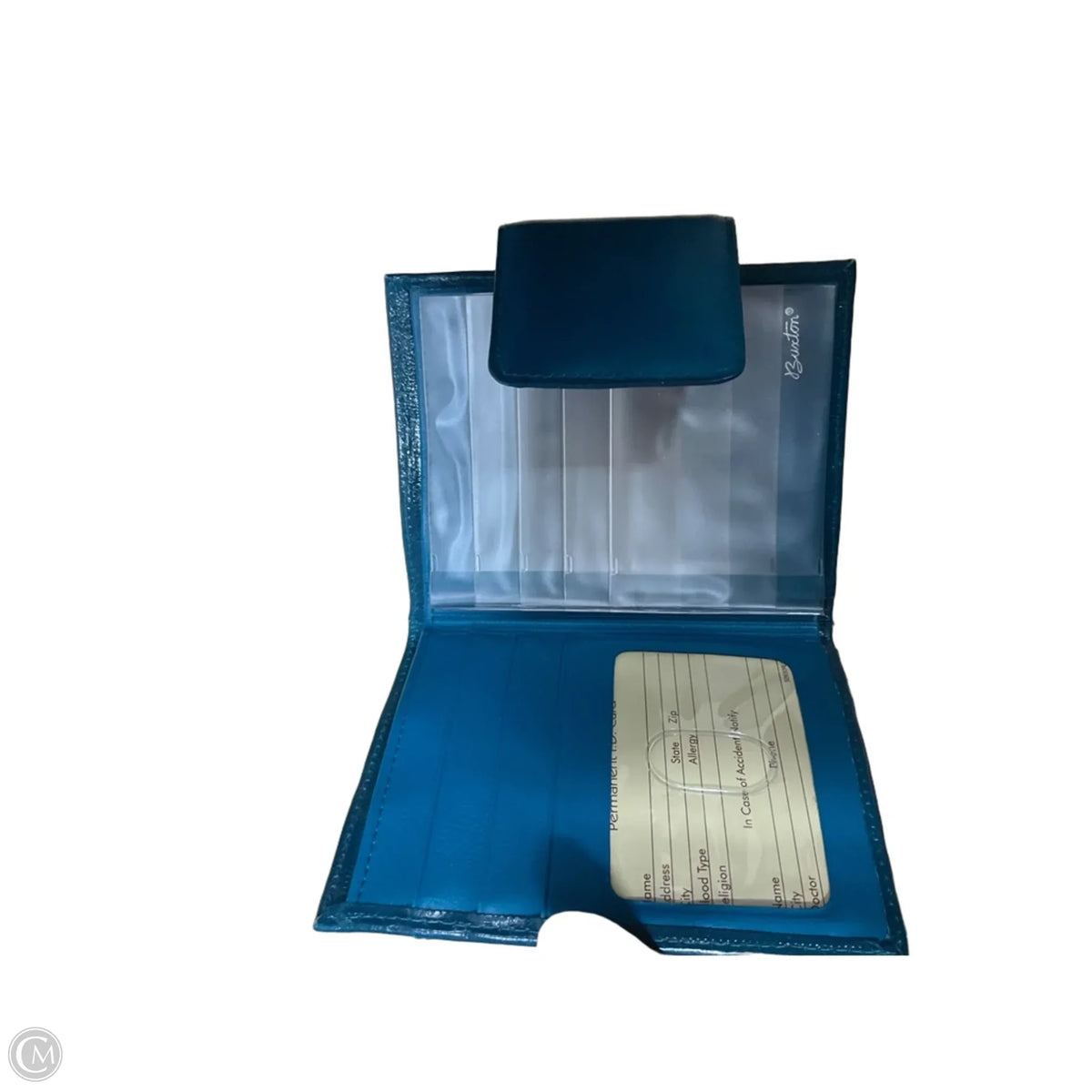 Wallet Leather By Buxton, Size: Small