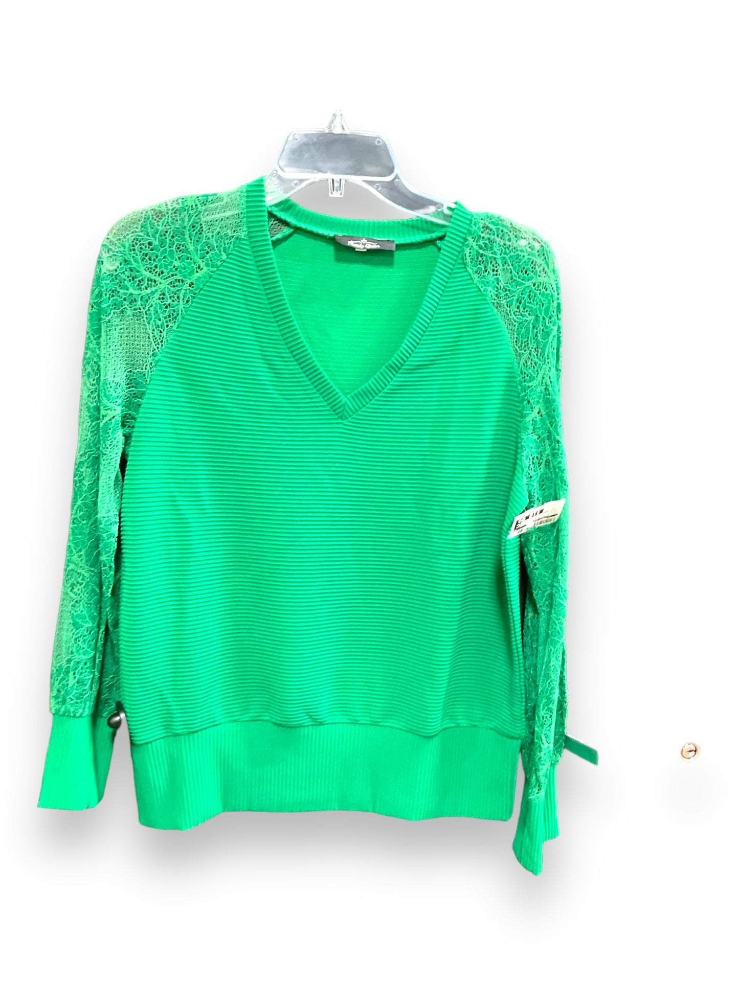 Green Top Long Sleeve Clothes Mentor, Size S