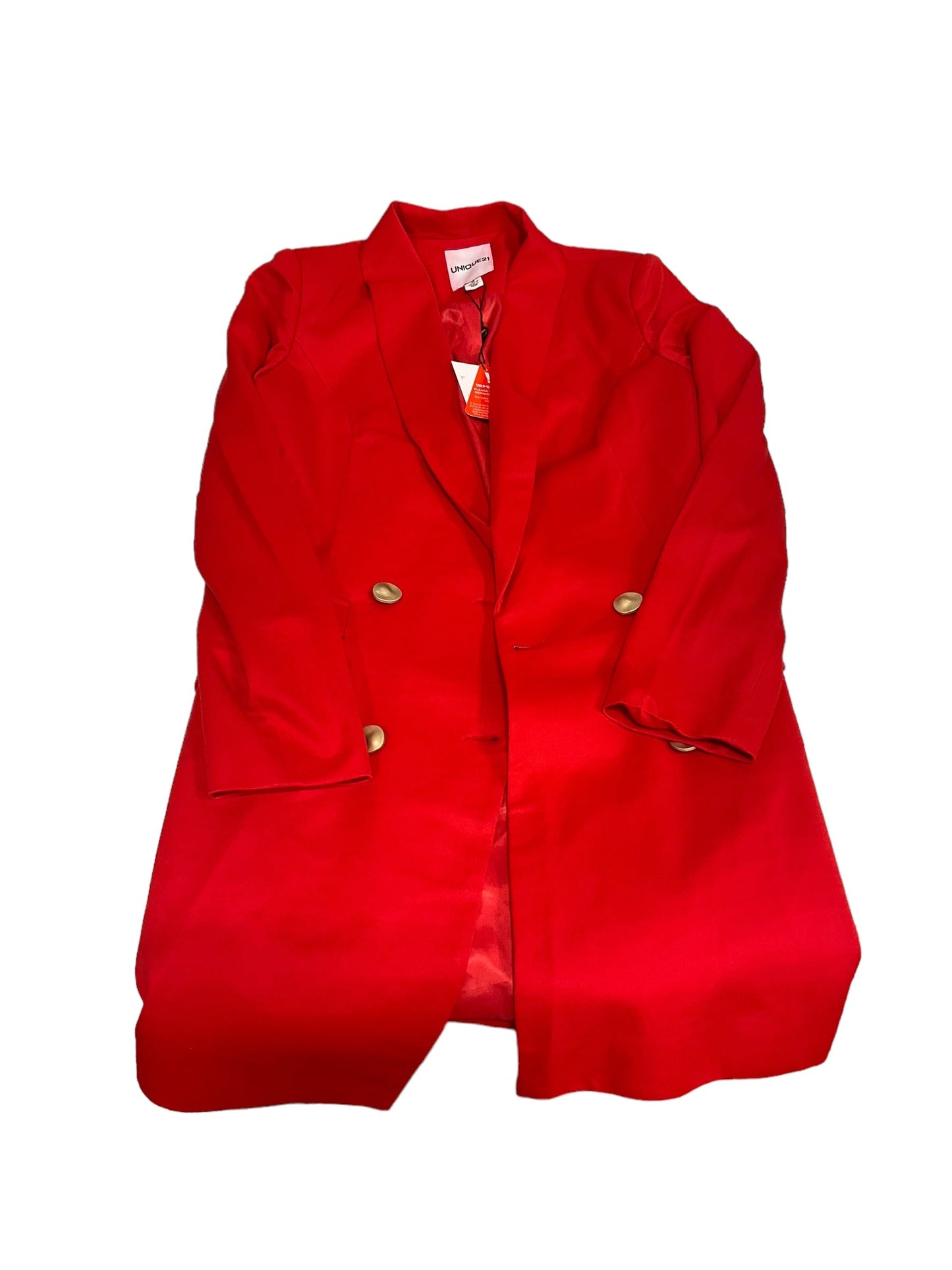Red Blazer Clothes Mentor, Size M