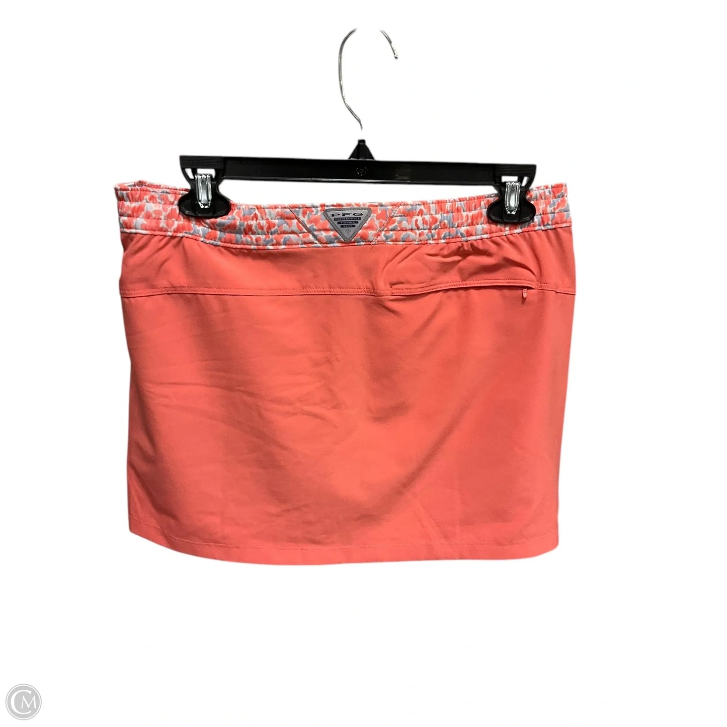 Athletic Skort By Columbia In Orange, Size: S