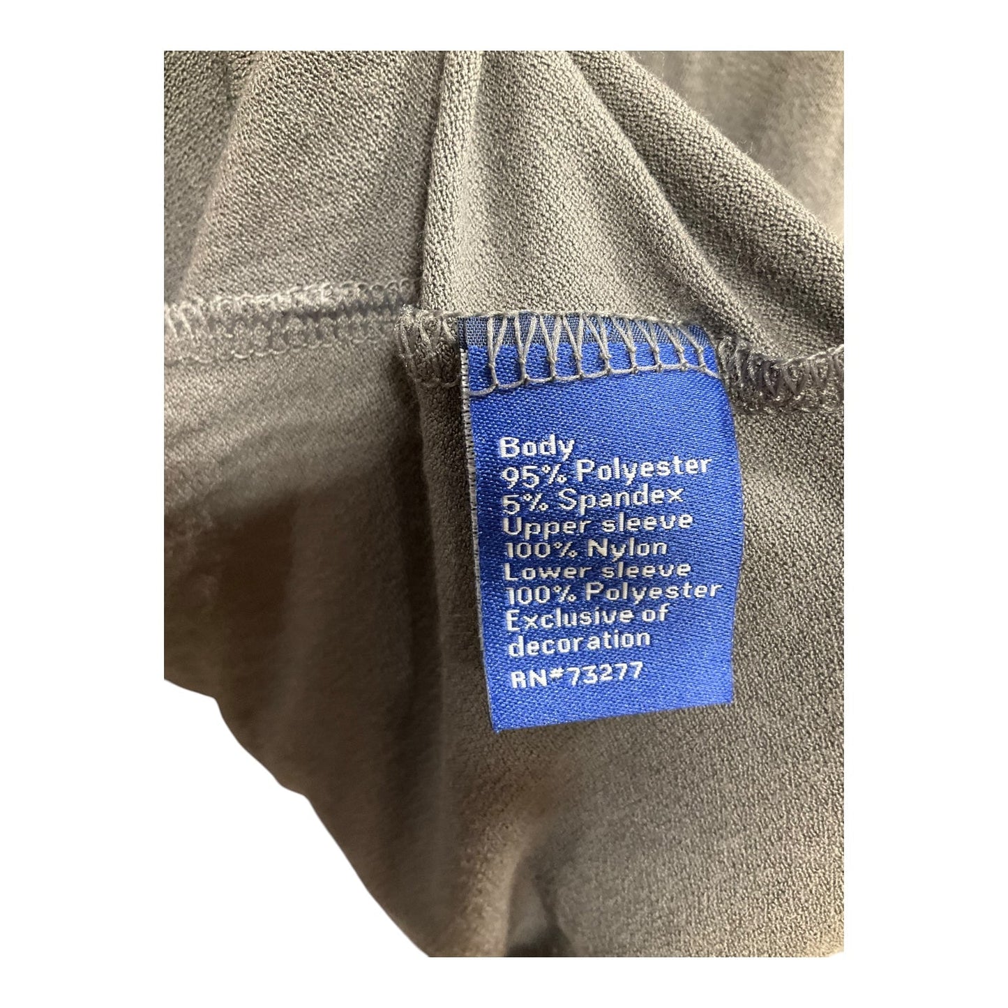 Top Long Sleeve By Apt 9 In Grey, Size: L