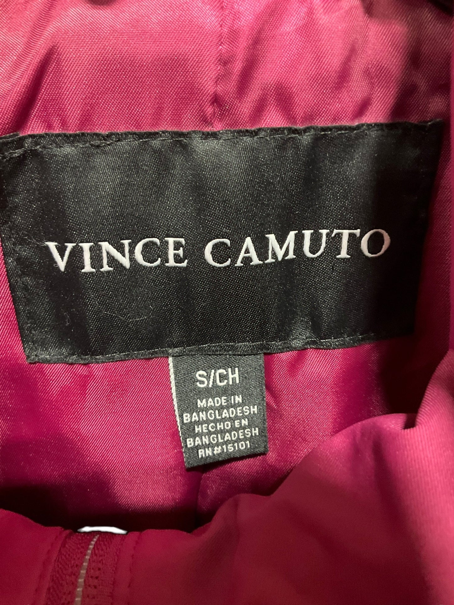 Jacket Windbreaker By Vince Camuto In Mauve, Size: S