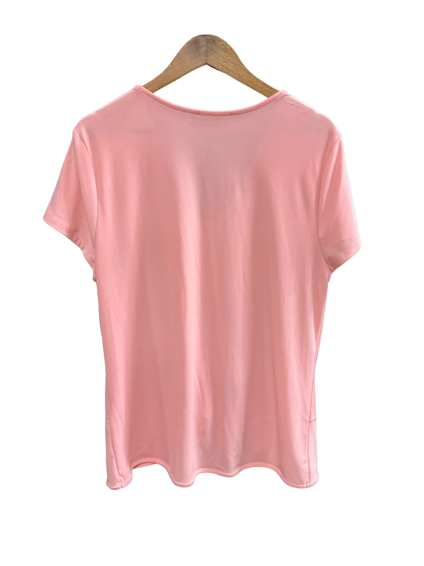 Pink Top Short Sleeve Inc, Size Xxl