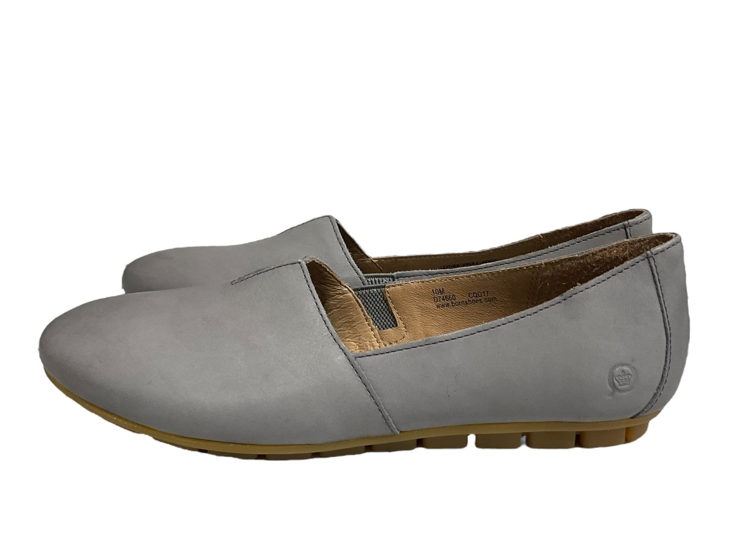 Grey Shoes Flats Born, Size 10