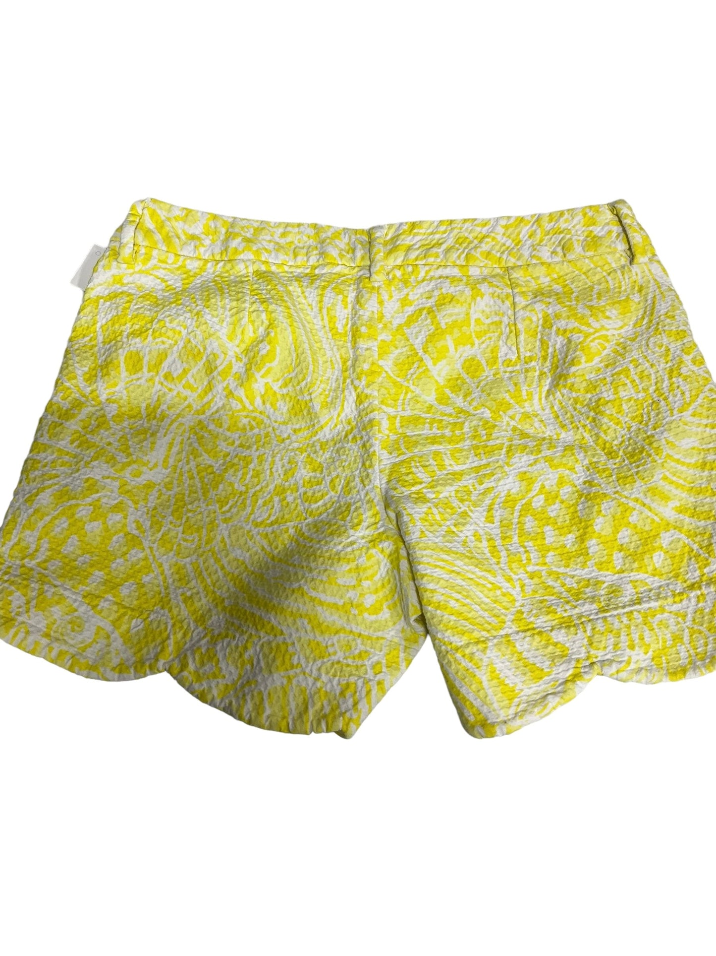 Yellow Shorts Designer Lilly Pulitzer, Size 0