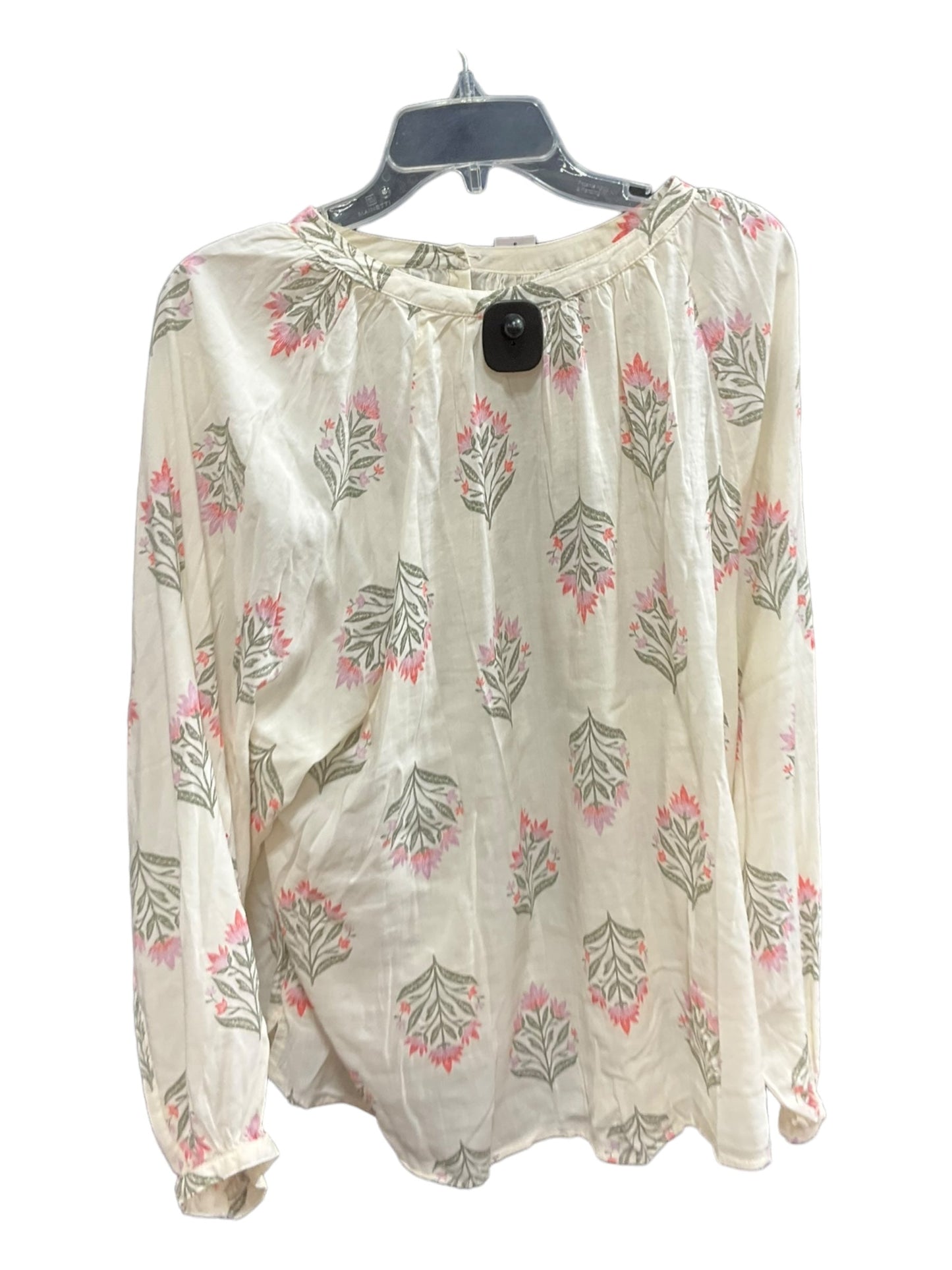 Floral Print Top Long Sleeve Old Navy, Size Xl