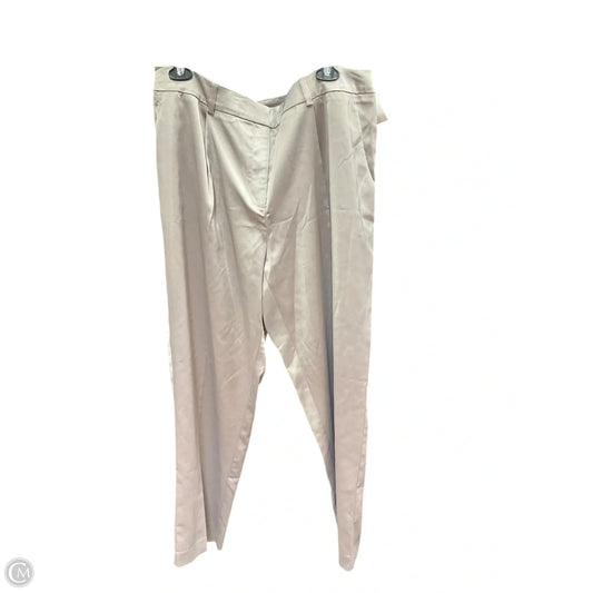 Pants Dress By Clothes Mentor In Taupe, Size: 1x