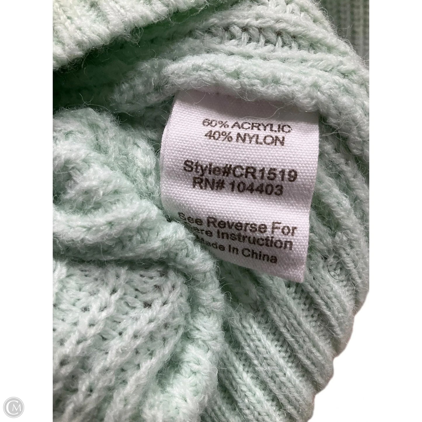 Sweater By Blu Pepper In Green, Size: L