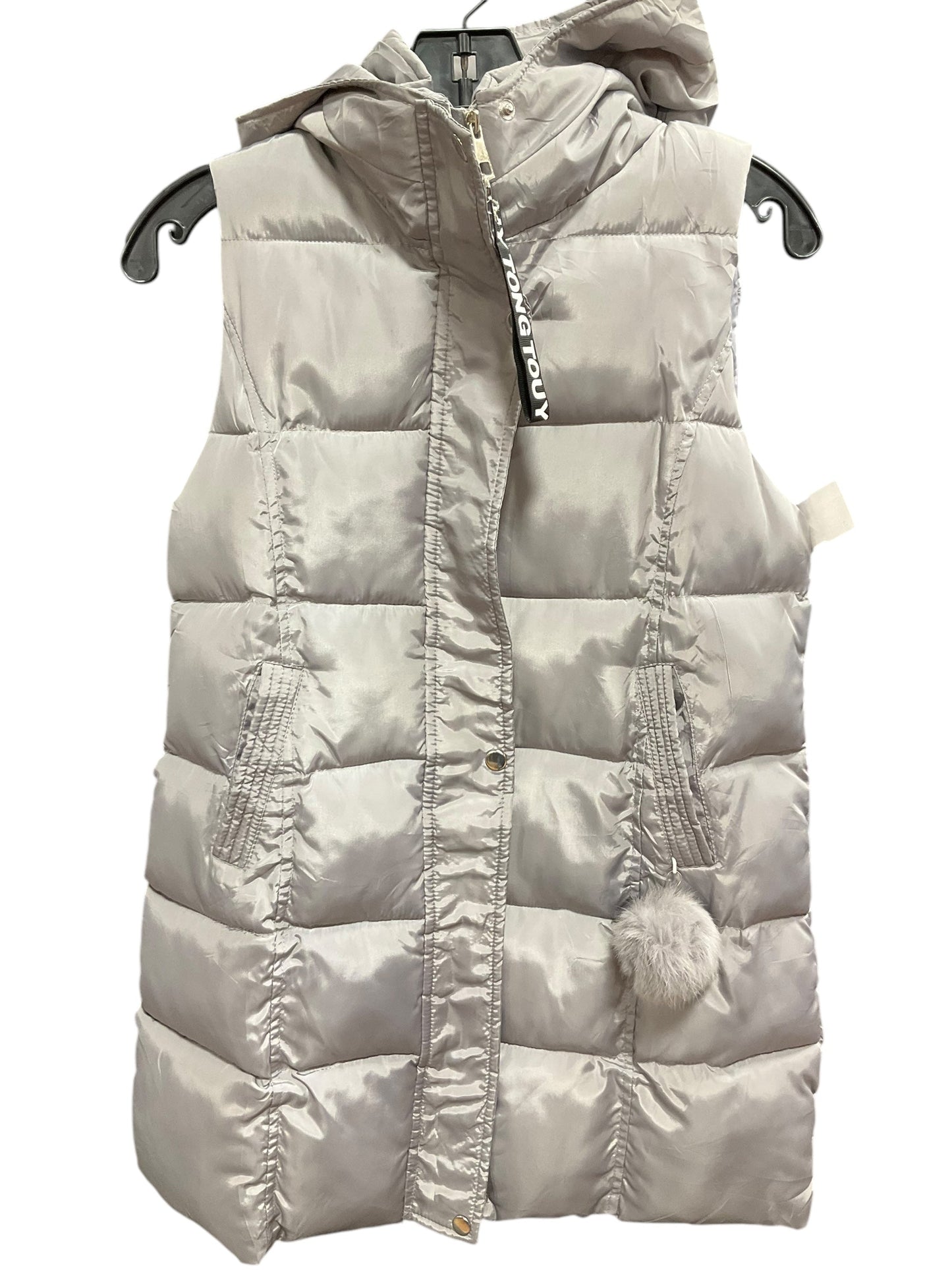 Jacket Puffer & Quilted By Clothes Mentor In Grey, Size: Xs