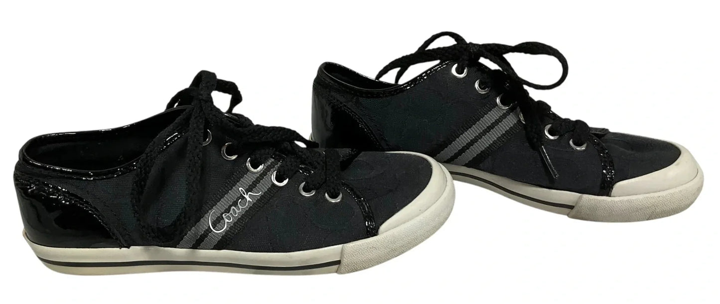 Shoes Designer By Coach In Black, Size: 6