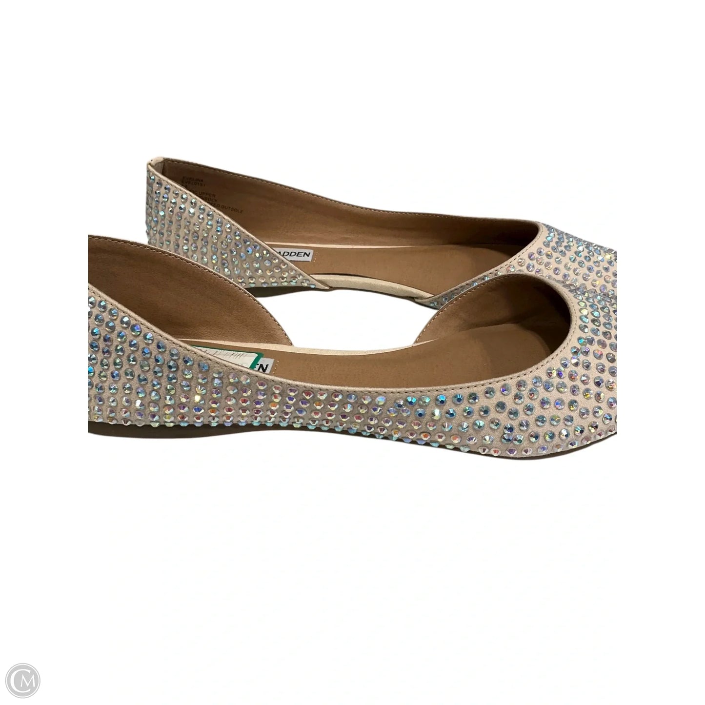 Shoes Flats By Steve Madden In Silver, Size: 8.5