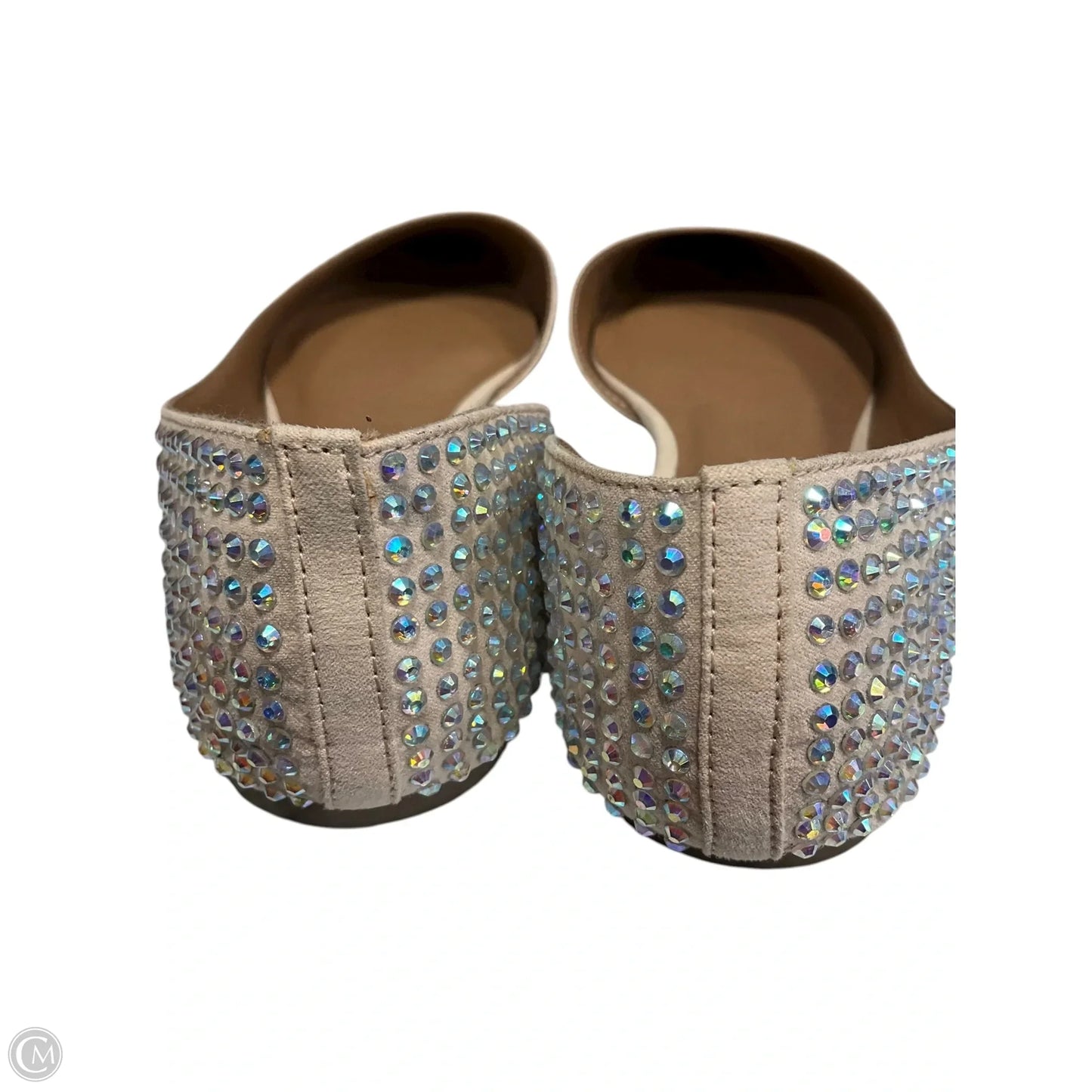 Shoes Flats By Steve Madden In Silver, Size: 8.5