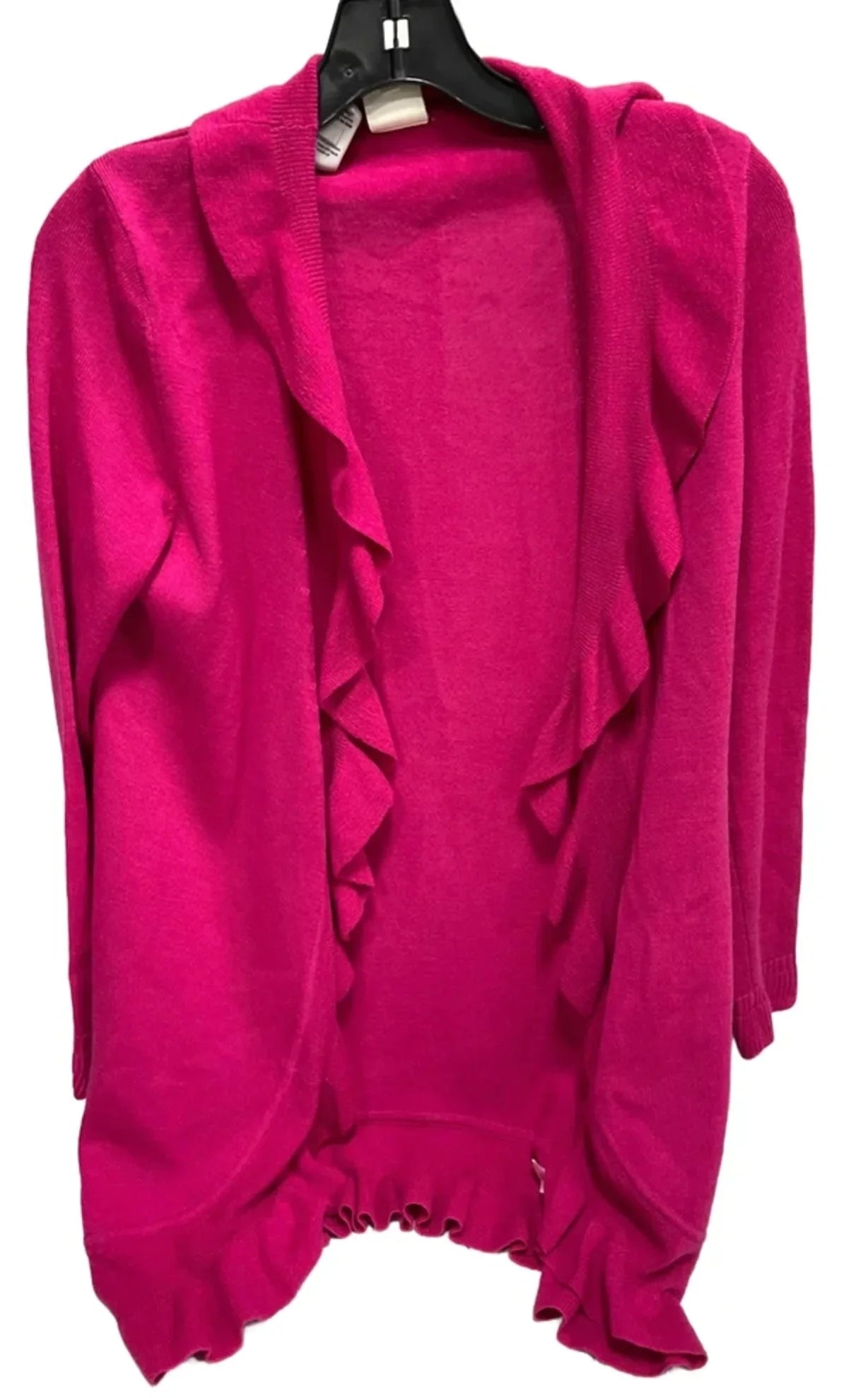 Sweater Cardigan By Clothes Mentor In Pink, Size: S