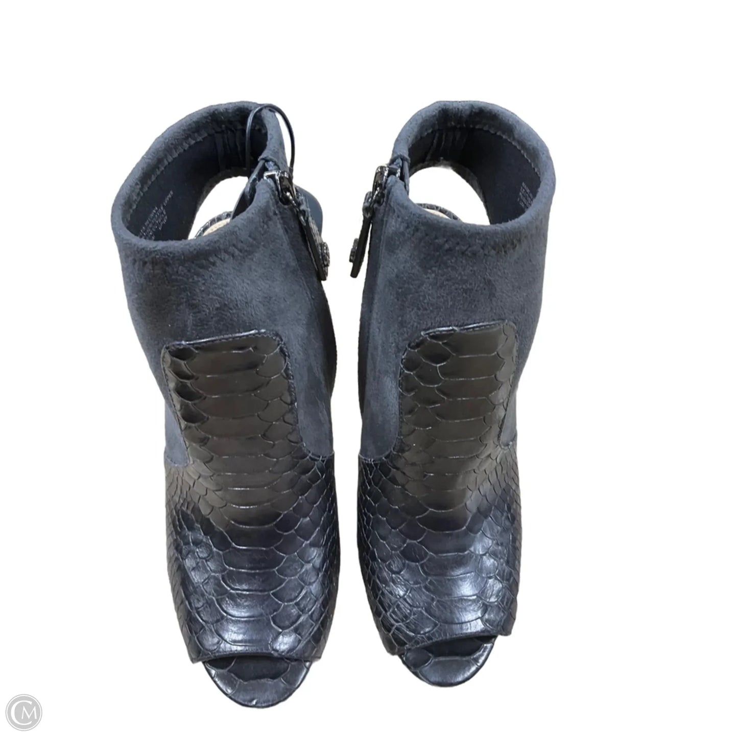 Shoes Designer By Michael Kors In Black & Grey, Size: 7.5