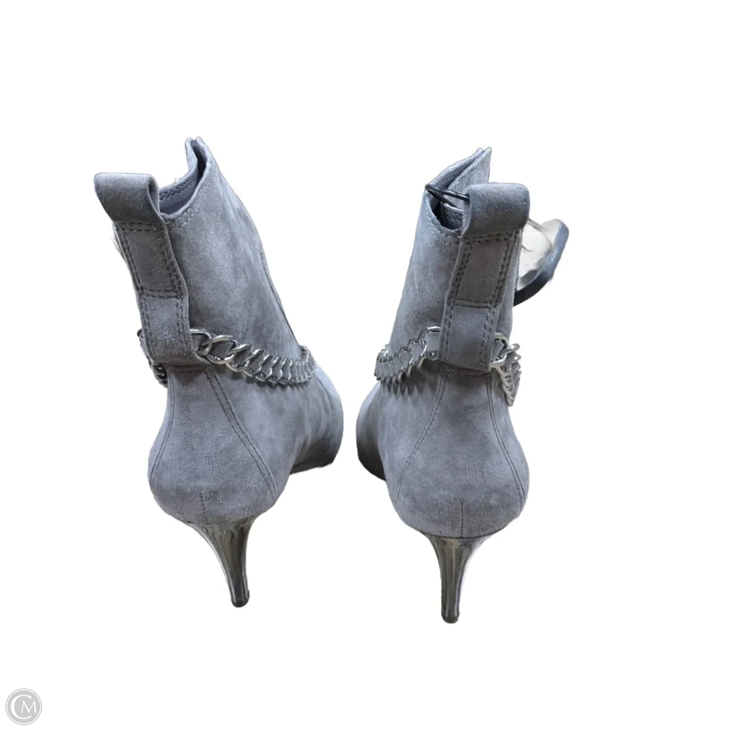 Boots Ankle Heels By Bcbgeneration In Grey, Size: 7.5