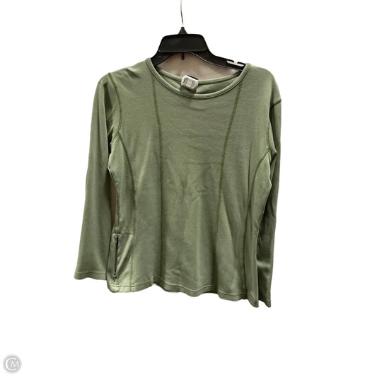 Top Long Sleeve Basic By Woolrich In Green, Size: Xs