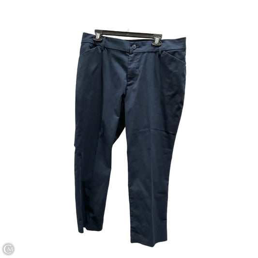 Pants Dress By Lee In Navy, Size: 16