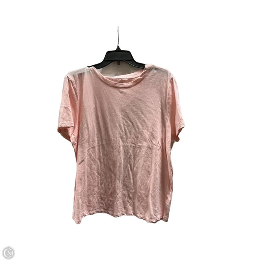 Top Short Sleeve Basic By Ana In Pink, Size: 0x