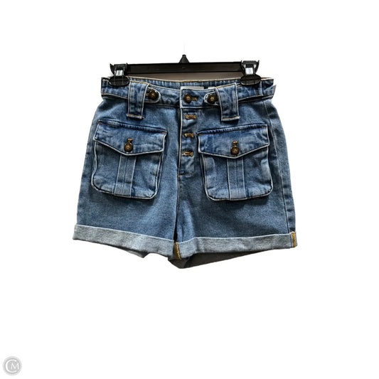 Shorts By A Loves A In Blue Denim, Size: 4