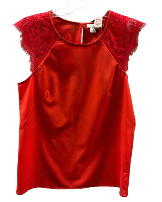Top Short Sleeve By J. Crew In Red, Size: Xs