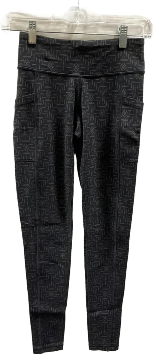 Athletic Leggings By Lucy In Black, Size: Xs