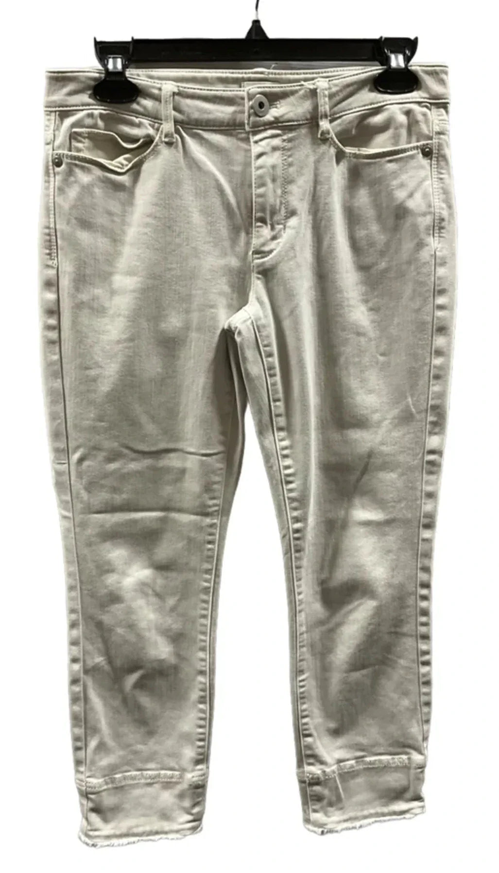 Pants Cropped By J. Jill In Cream, Size: 2