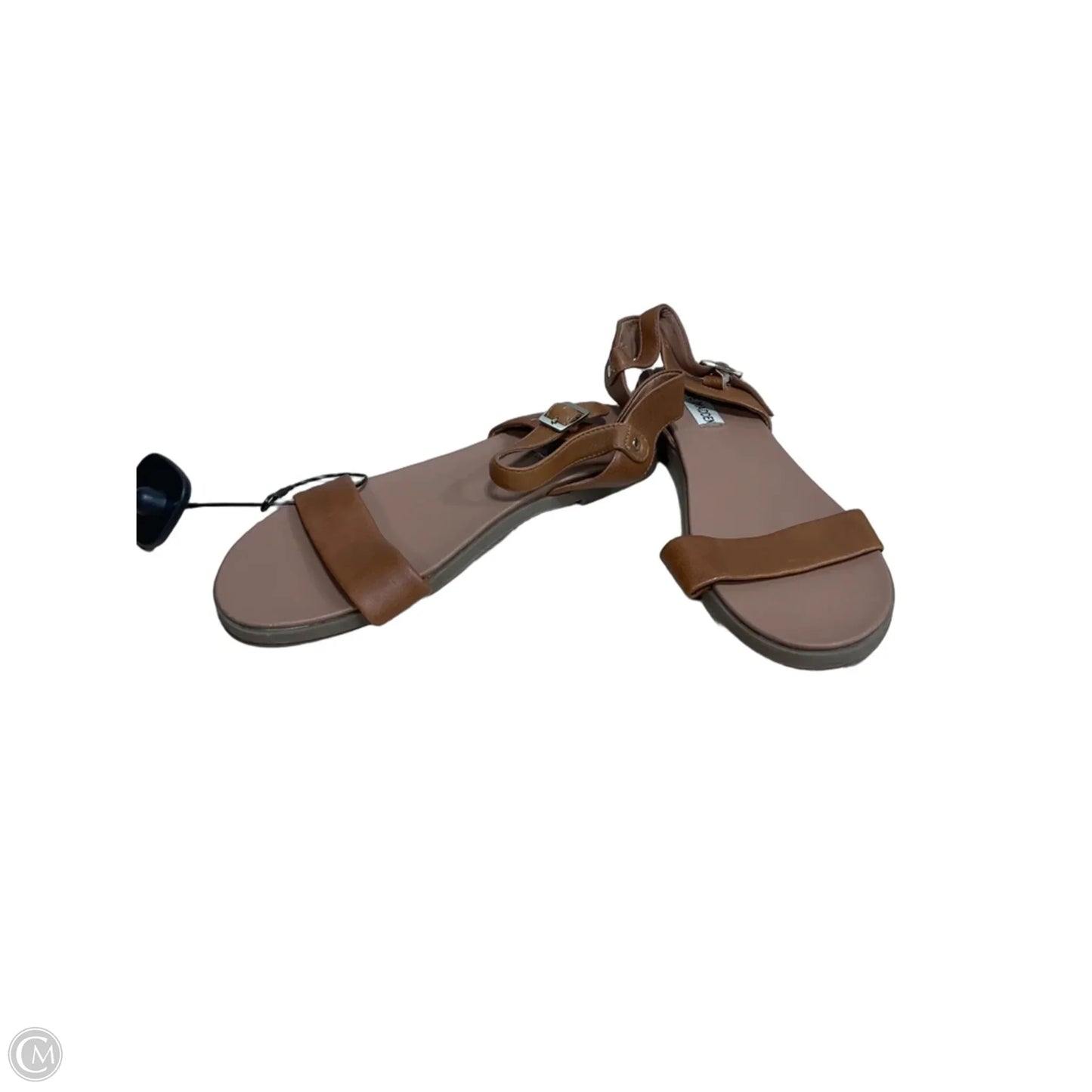 Sandals Flats By Steve Madden In Tan, Size: 9
