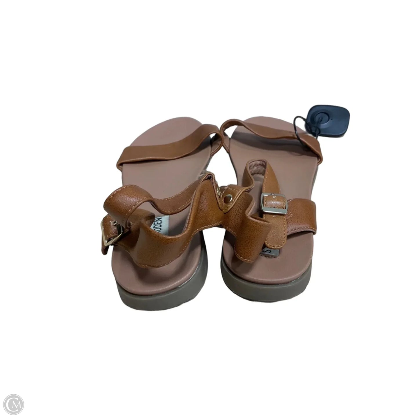 Sandals Flats By Steve Madden In Tan, Size: 9