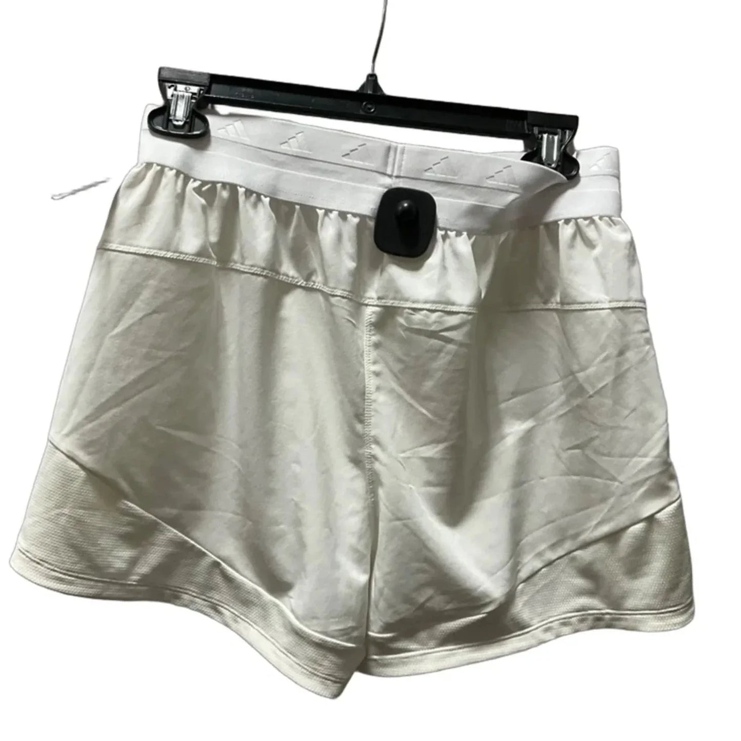 Athletic Shorts By Adidas In White, Size: M