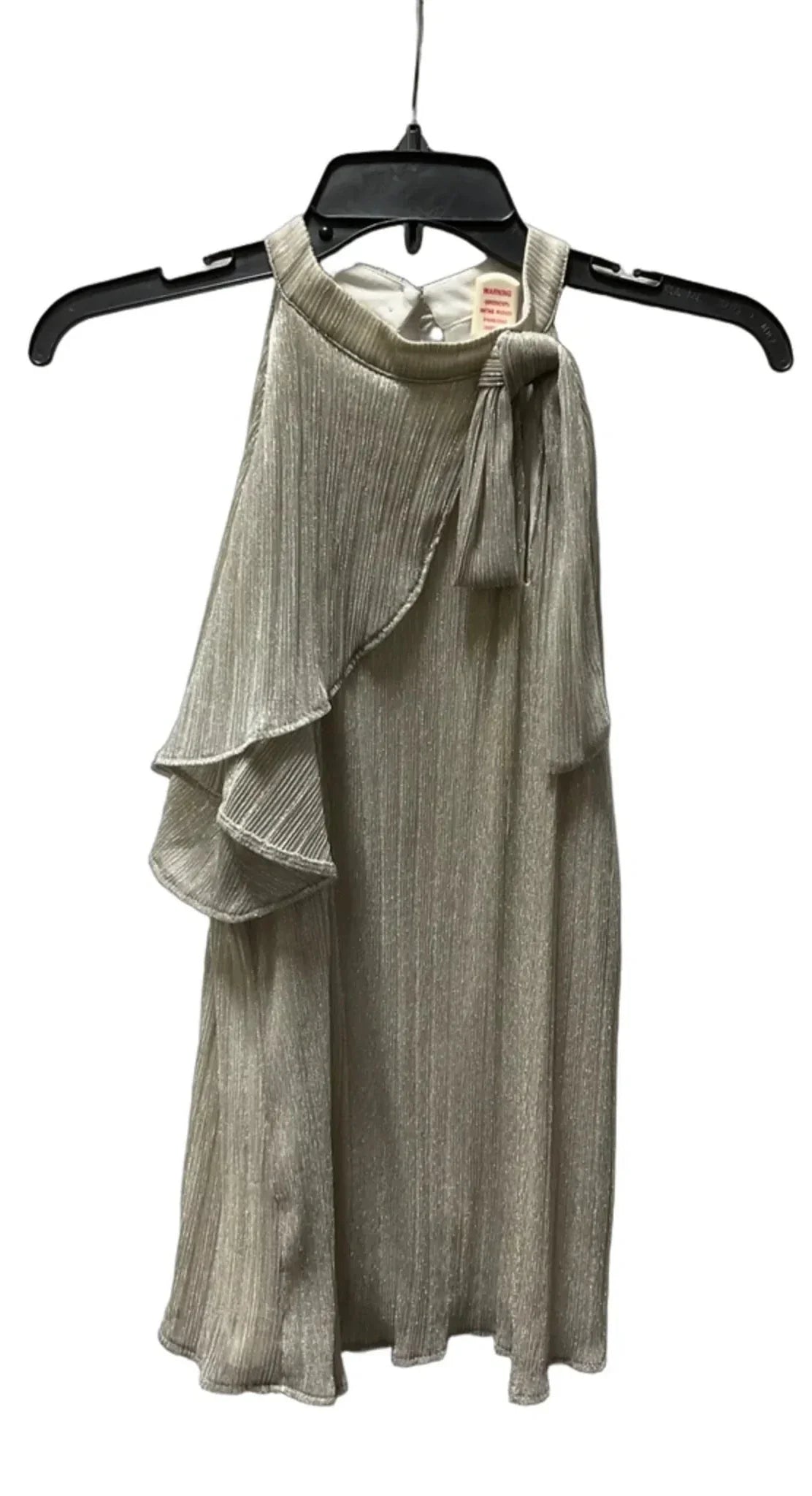 Top Sleeveless By White House Black Market In Silver, Size: M