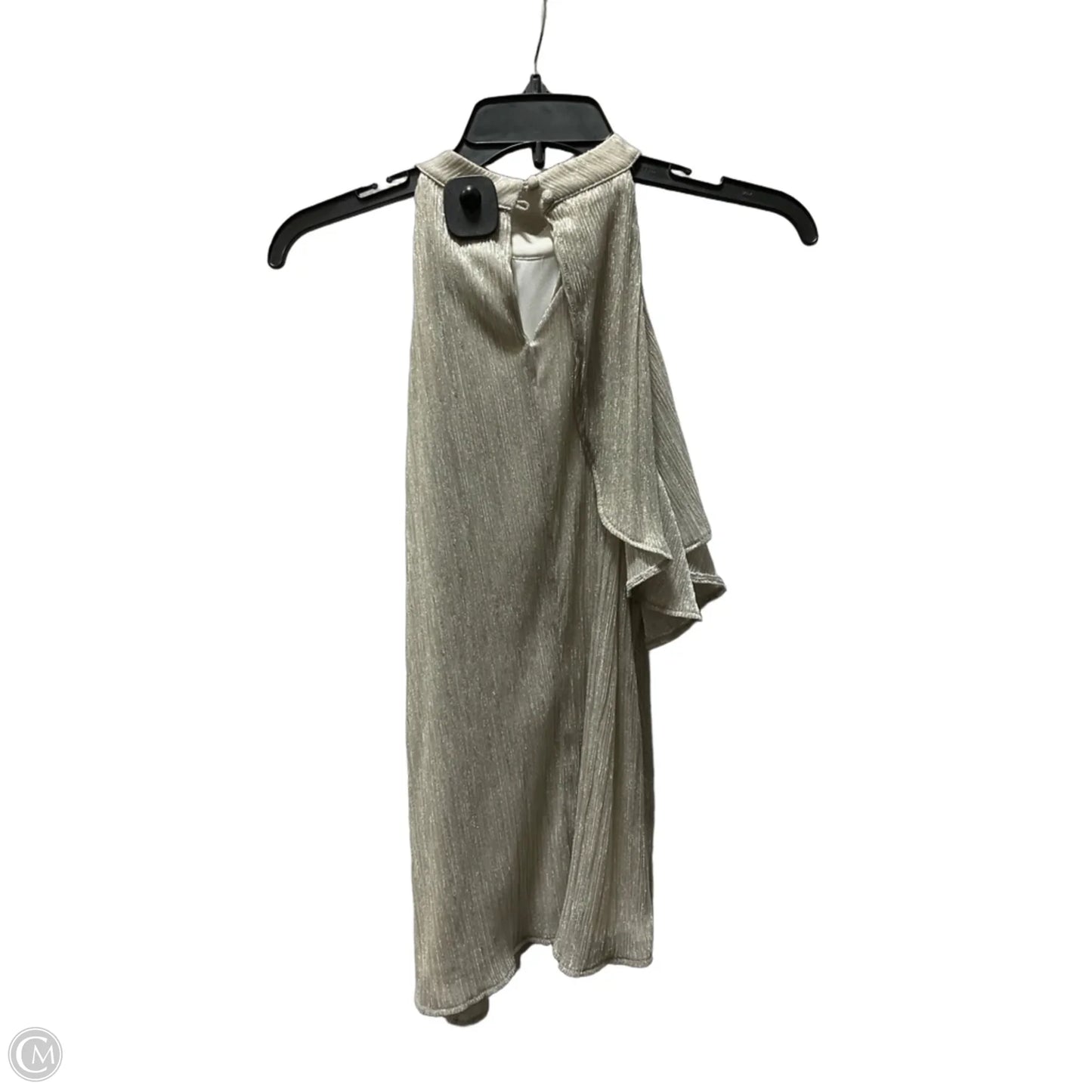Top Sleeveless By White House Black Market In Silver, Size: M