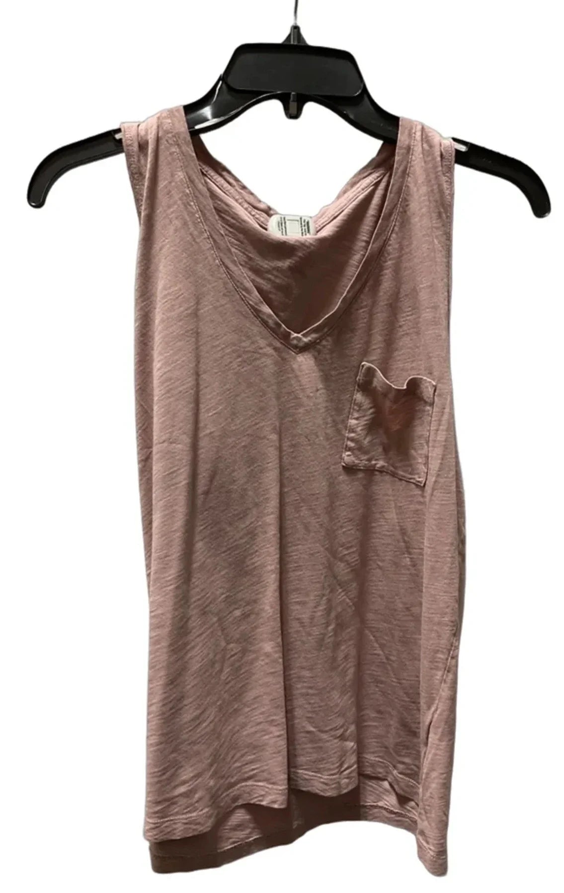 Top Short Sleeve Basic By Madewell In Mauve, Size: M