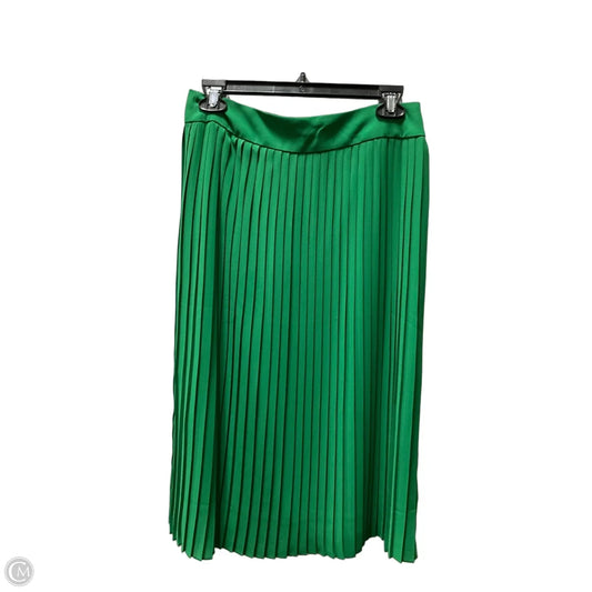 Skirt Midi By J. Crew In Green, Size: Xs