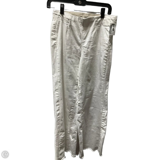 Jeans Flared By We The Free In White Denim, Size: 6