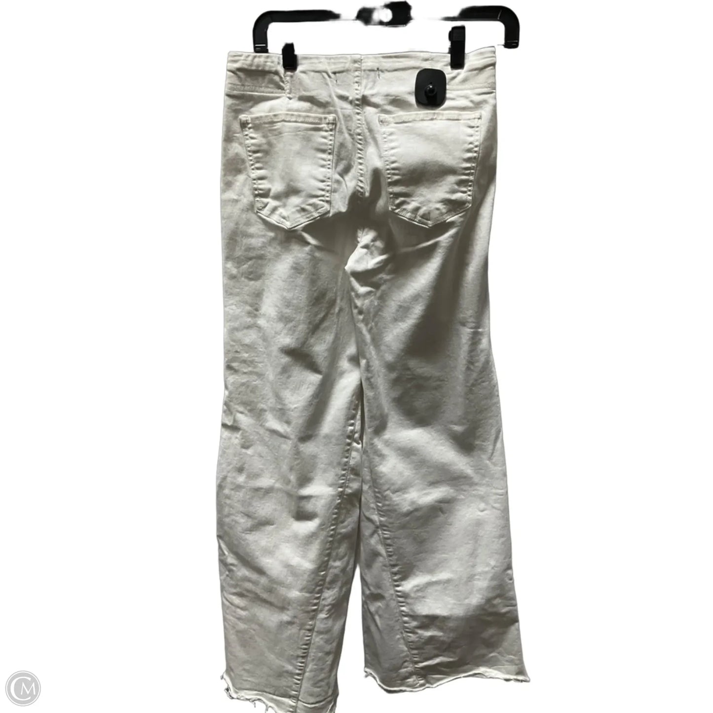 Jeans Flared By We The Free In White Denim, Size: 6