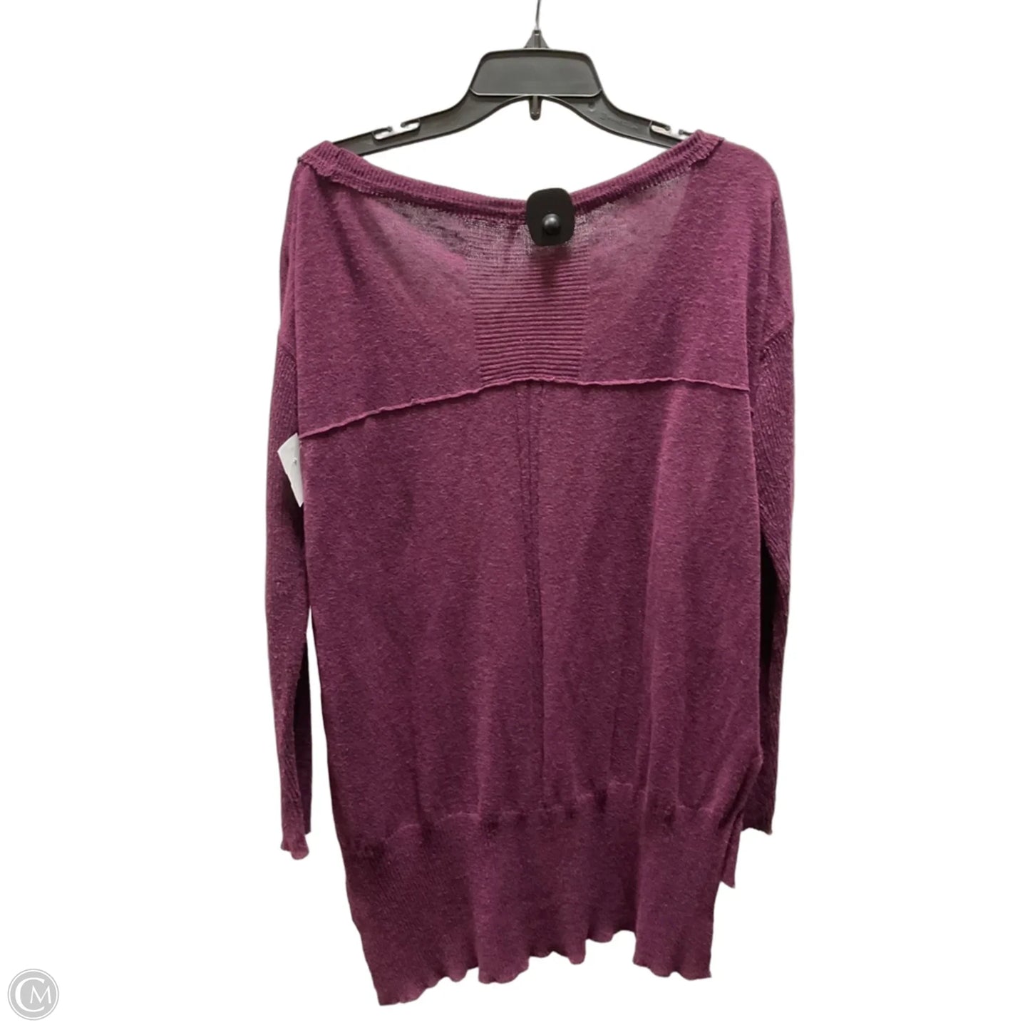 Top Long Sleeve By Free People In Purple, Size: S